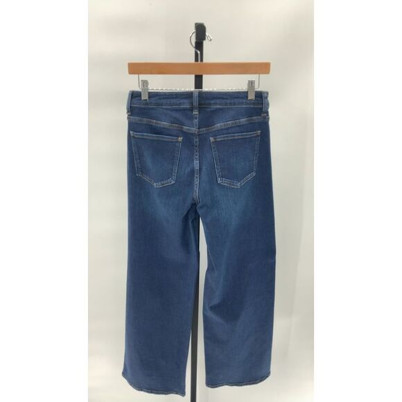 Quince Bella Stretch Wide Leg Jeans Midnight Blue 29 - Picture 3 of 6